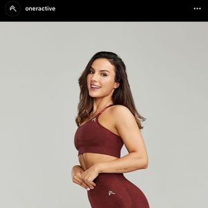Oner Active Rosewood Leggings (small short)